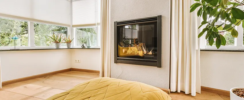 Residential Fireplace Ceramic Glass Installation in Little Elm, TX
