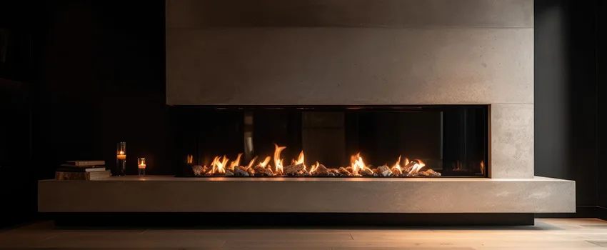 Gas Fireplace Ember Bed Design Services in Little Elm, Texas