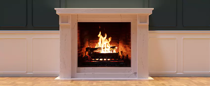 Open Flame Wood-Burning Fireplace Installation Services in Little Elm, Texas