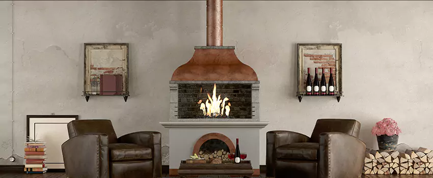 Thelin Hearth Products Providence Pellet Insert Fireplace Installation in Little Elm, TX