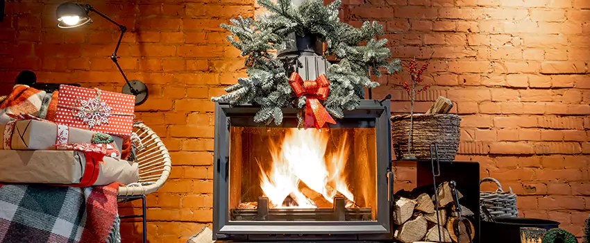 Travis Industries Linear Gas Fireplace Installation in Little Elm, Texas